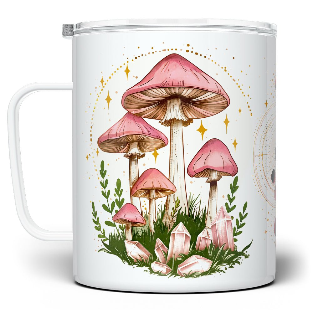 Celestial Mushroom Insulated Travel Mug - Loftipop