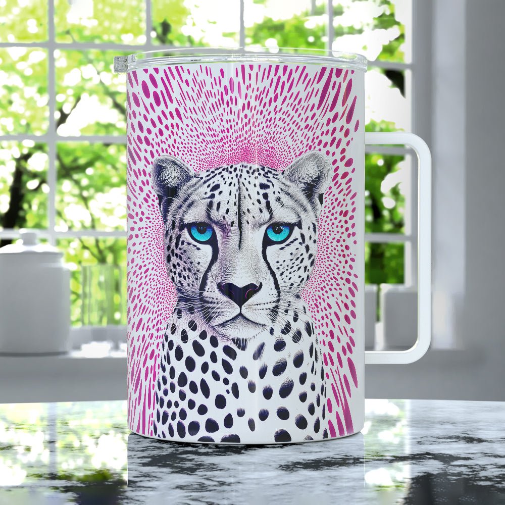 Cheetah Insulated Travel Mug - Loftipop