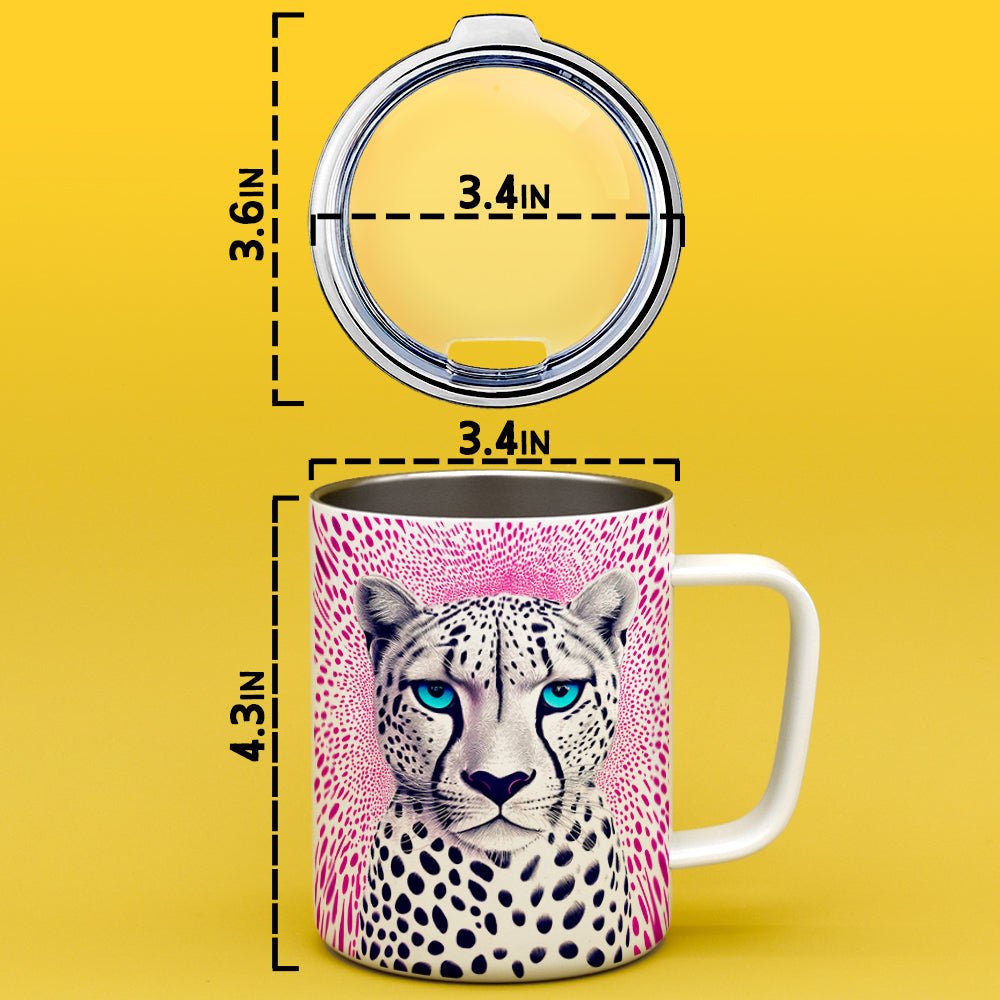 Cheetah Insulated Travel Mug - Loftipop