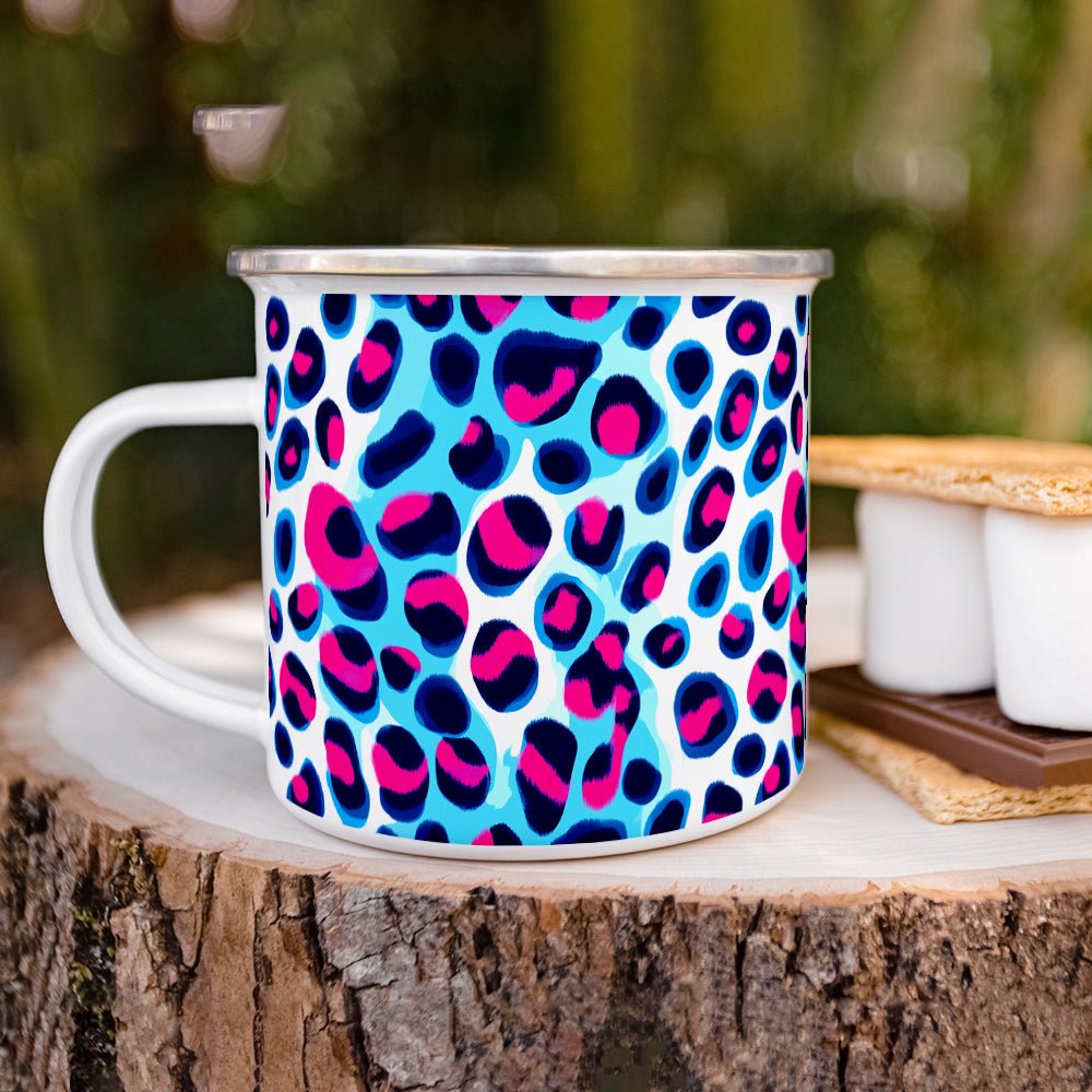 Cheetah Print Camp Mug - Loftipop
