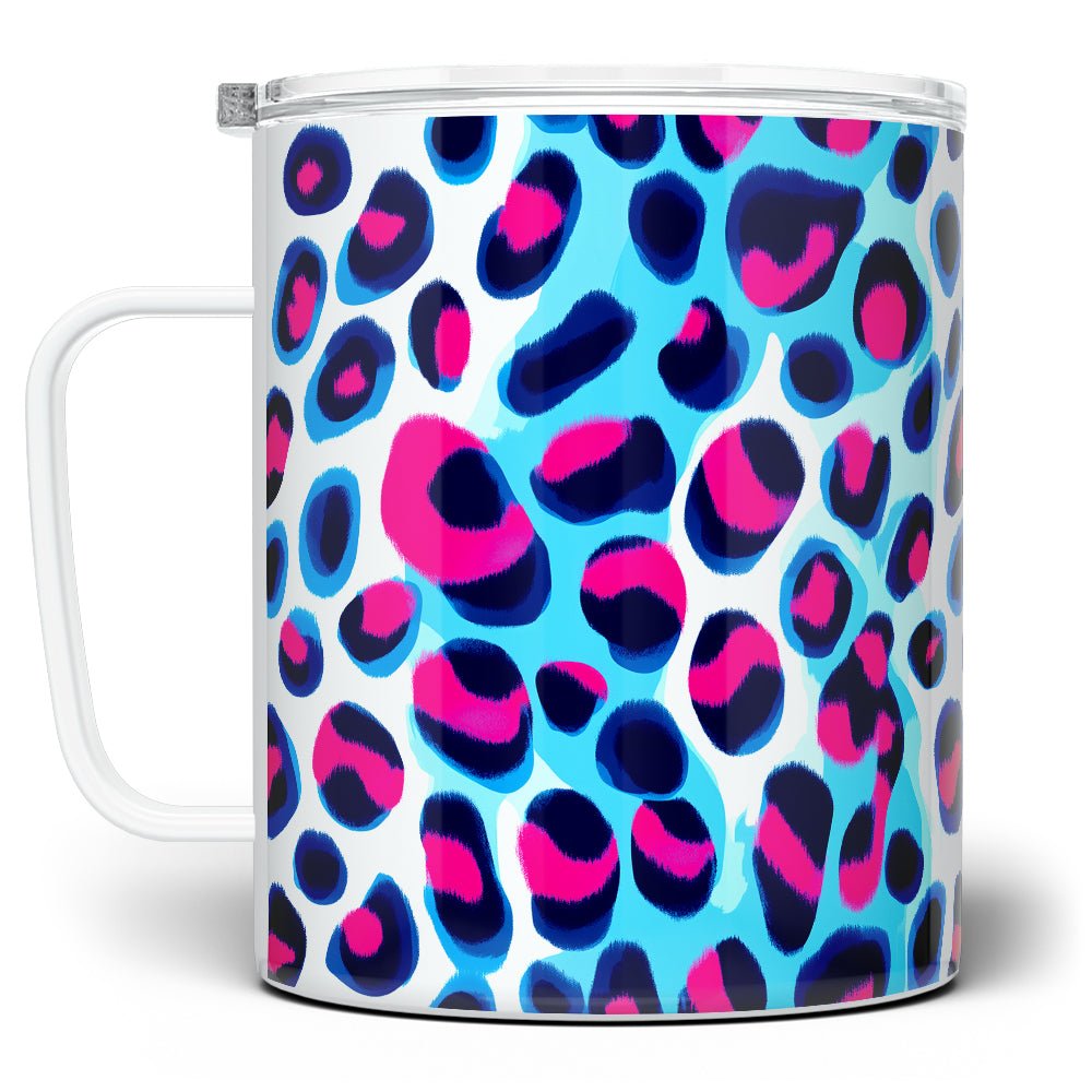 Cheetah Print Insulated Travel Mug - Loftipop