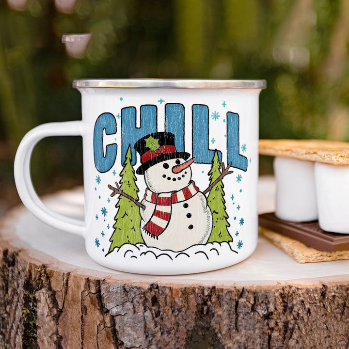 Chill Snowman Camp Mug - Loftipop