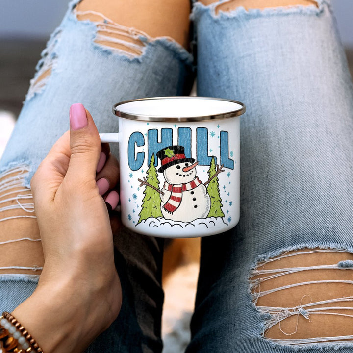 Chill Snowman Camp Mug - Loftipop