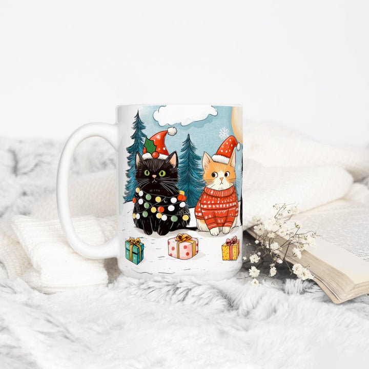 Christmas Cats Mug - Loftipop