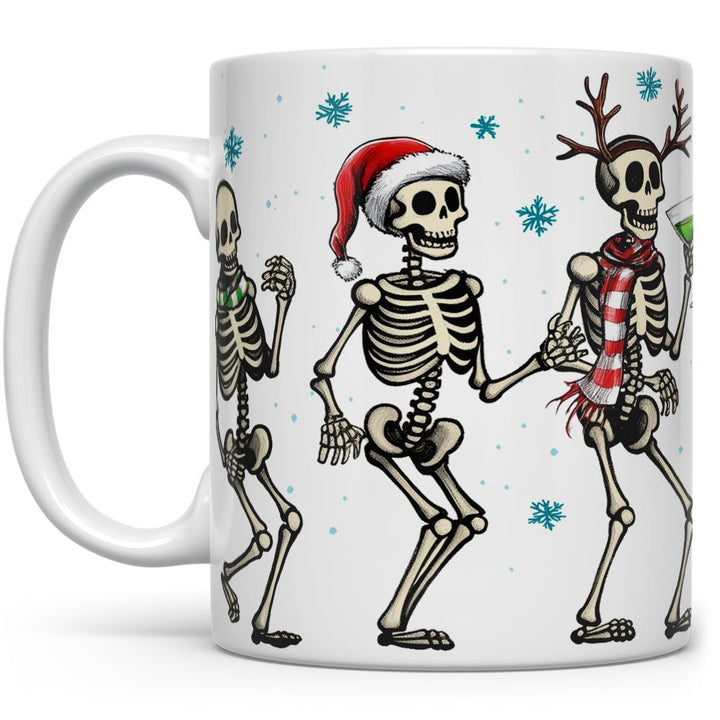 Christmas Dancing Skeleton Mug - Loftipop