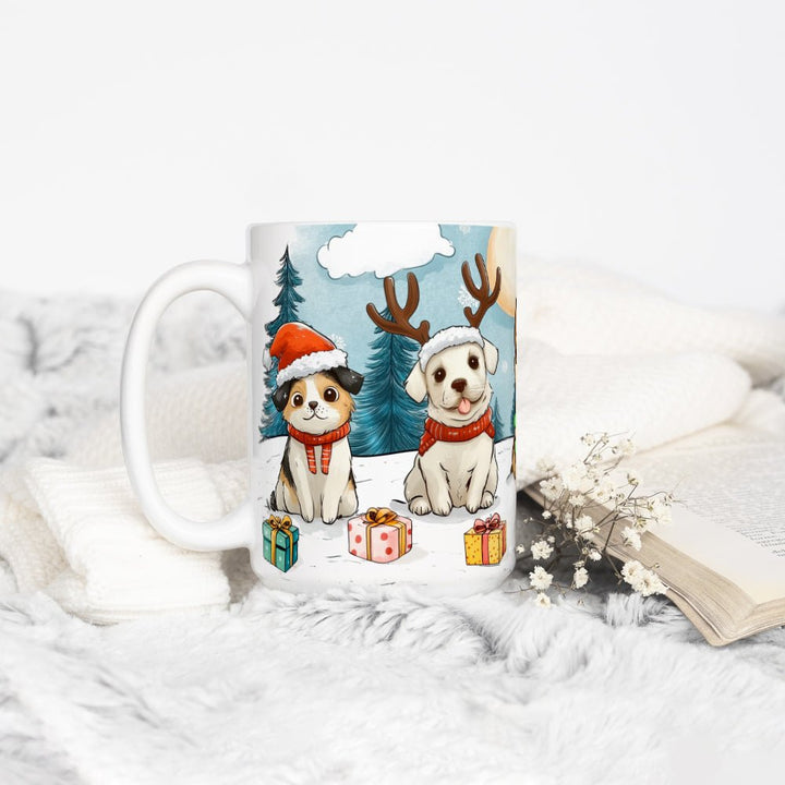 Christmas Dogs Mug - Loftipop