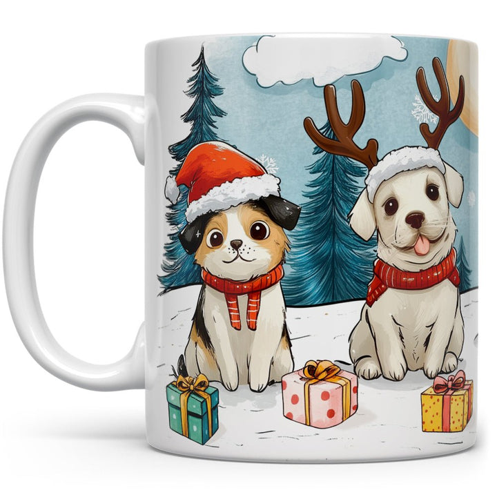 Christmas Dogs Mug - Loftipop