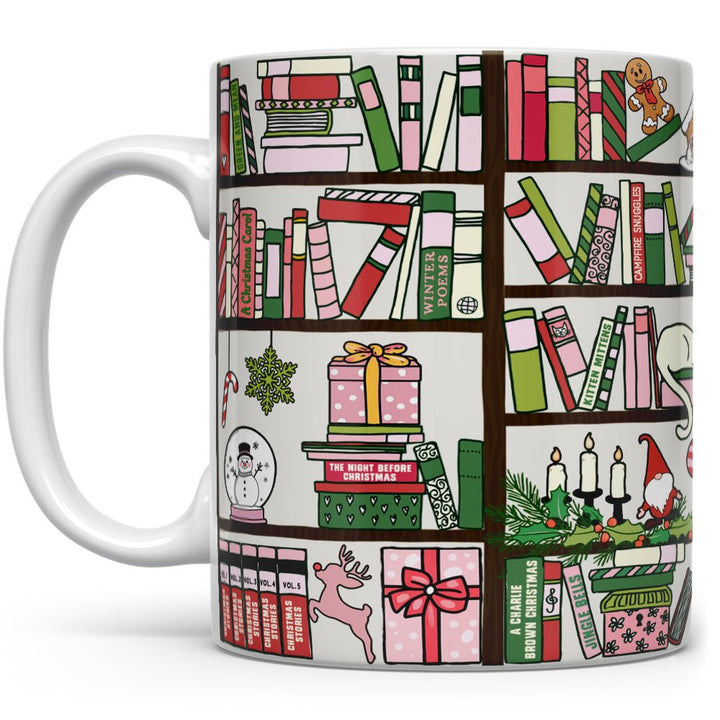 Christmas Library Mug - Loftipop