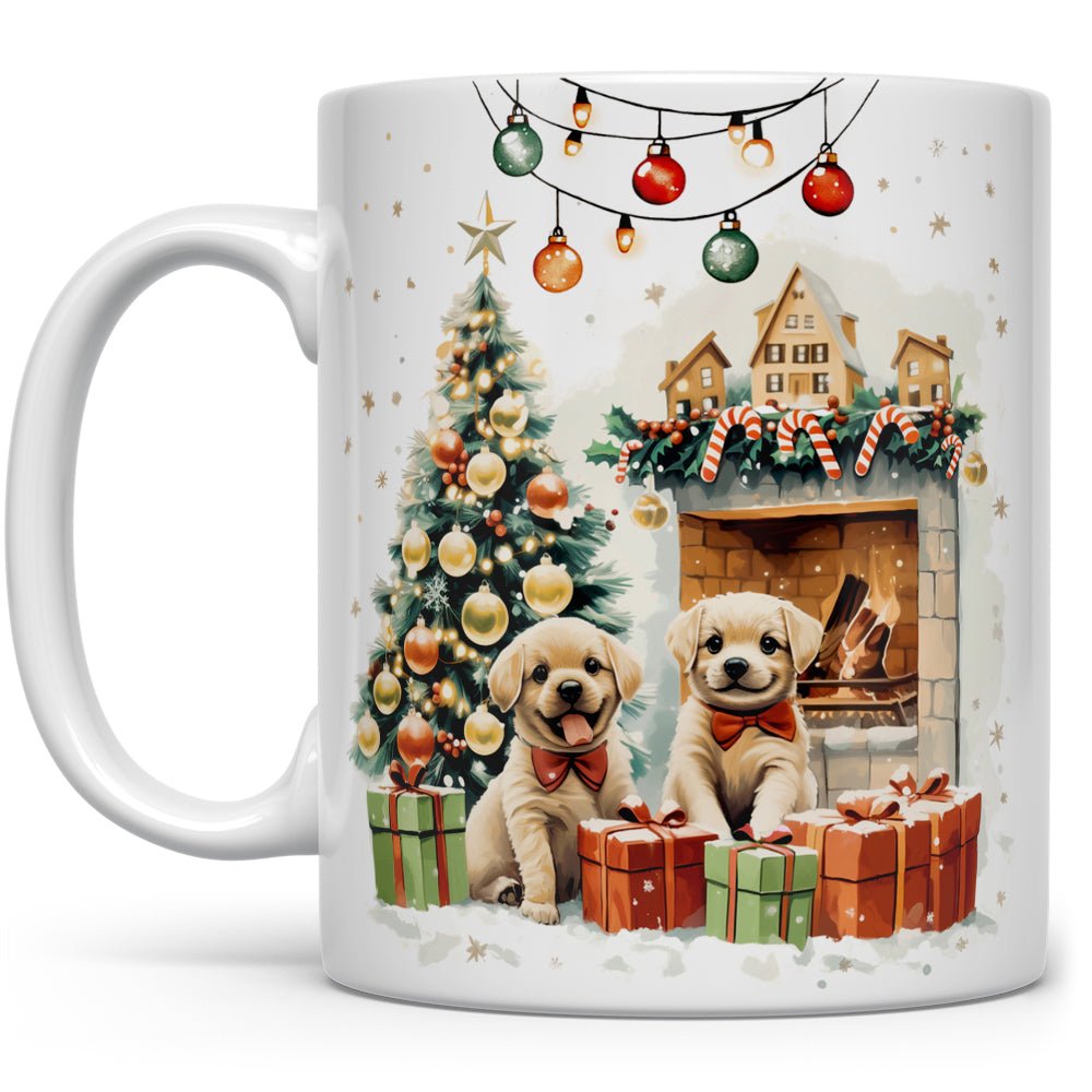 Christmas Puppies Mug - Loftipop