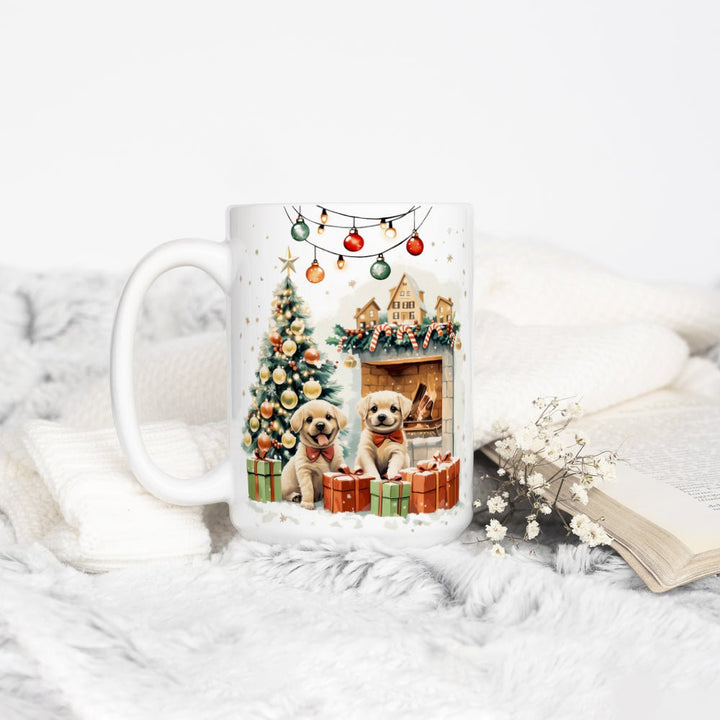 Christmas Puppies Mug - Loftipop