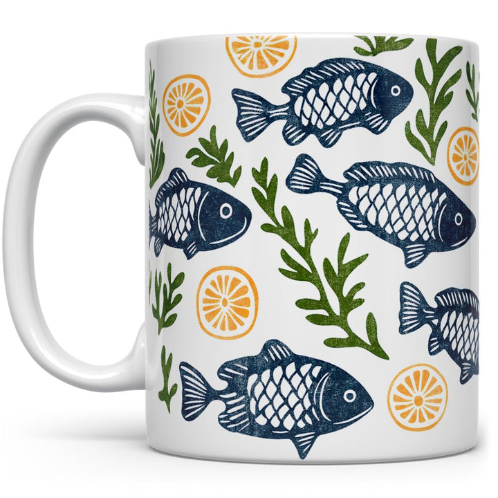 Coastal Fish Mug - Loftipop