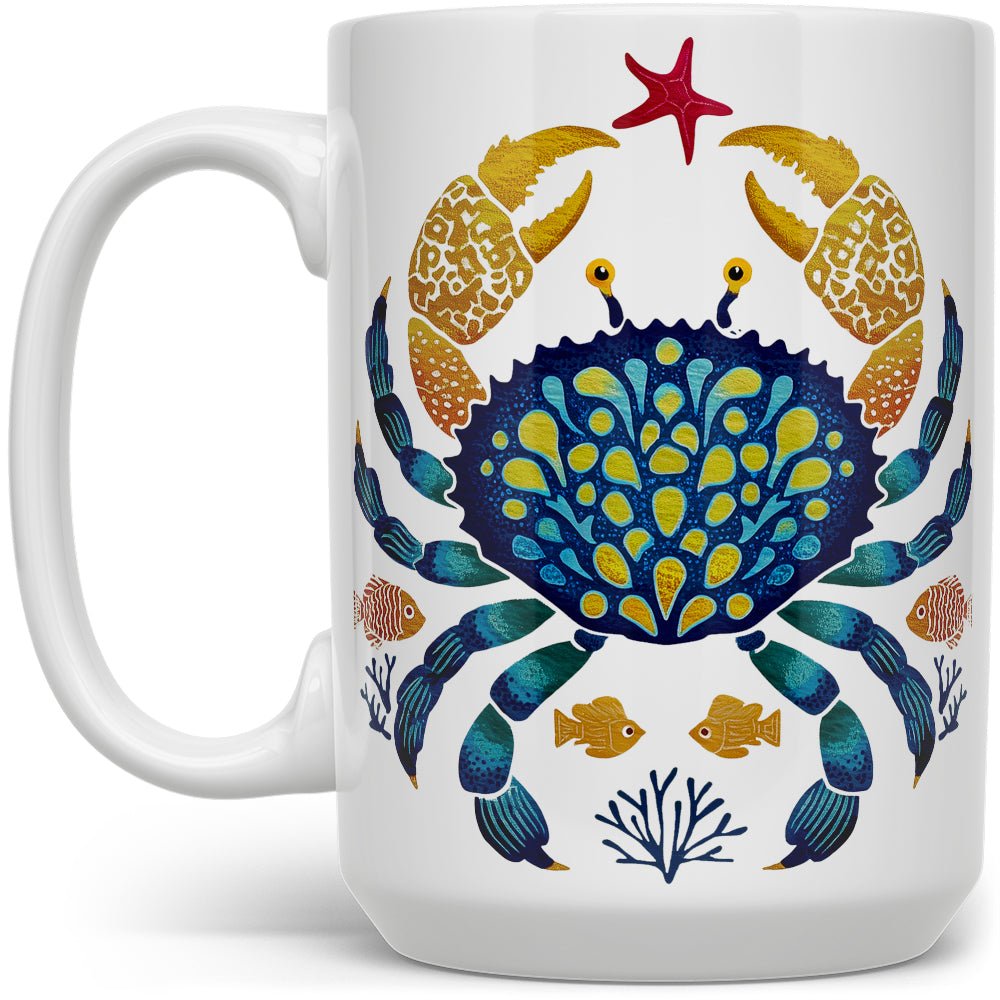 Coastal Ocean Crab Mug - Loftipop