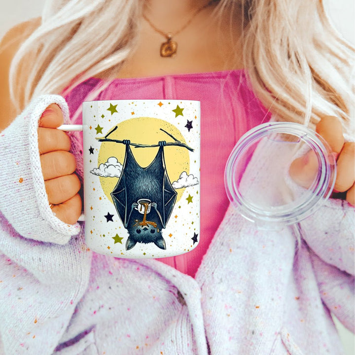 Coffee Bat Insulated Travel Mug - Loftipop