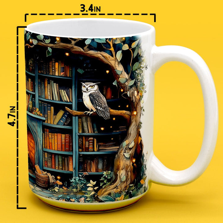 Cozy Nature Library Mug - Loftipop