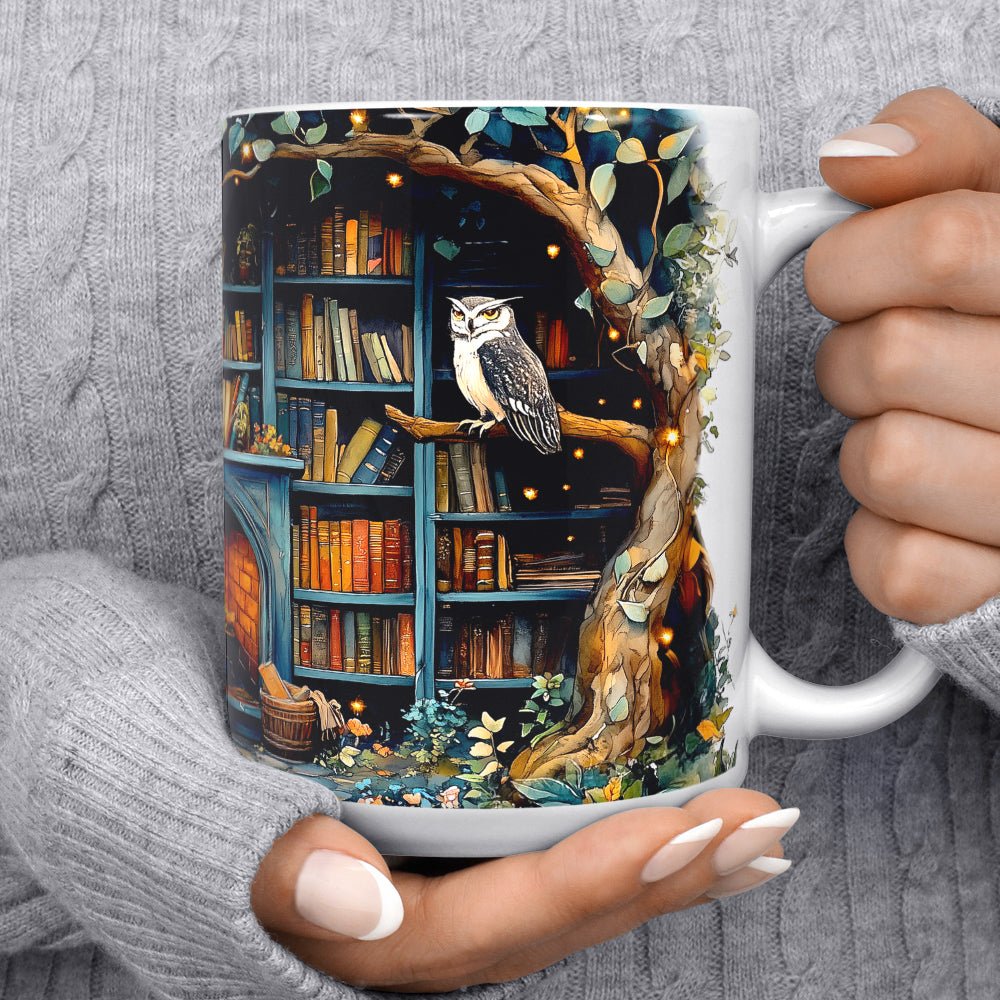 Cozy Nature Library Mug - Loftipop