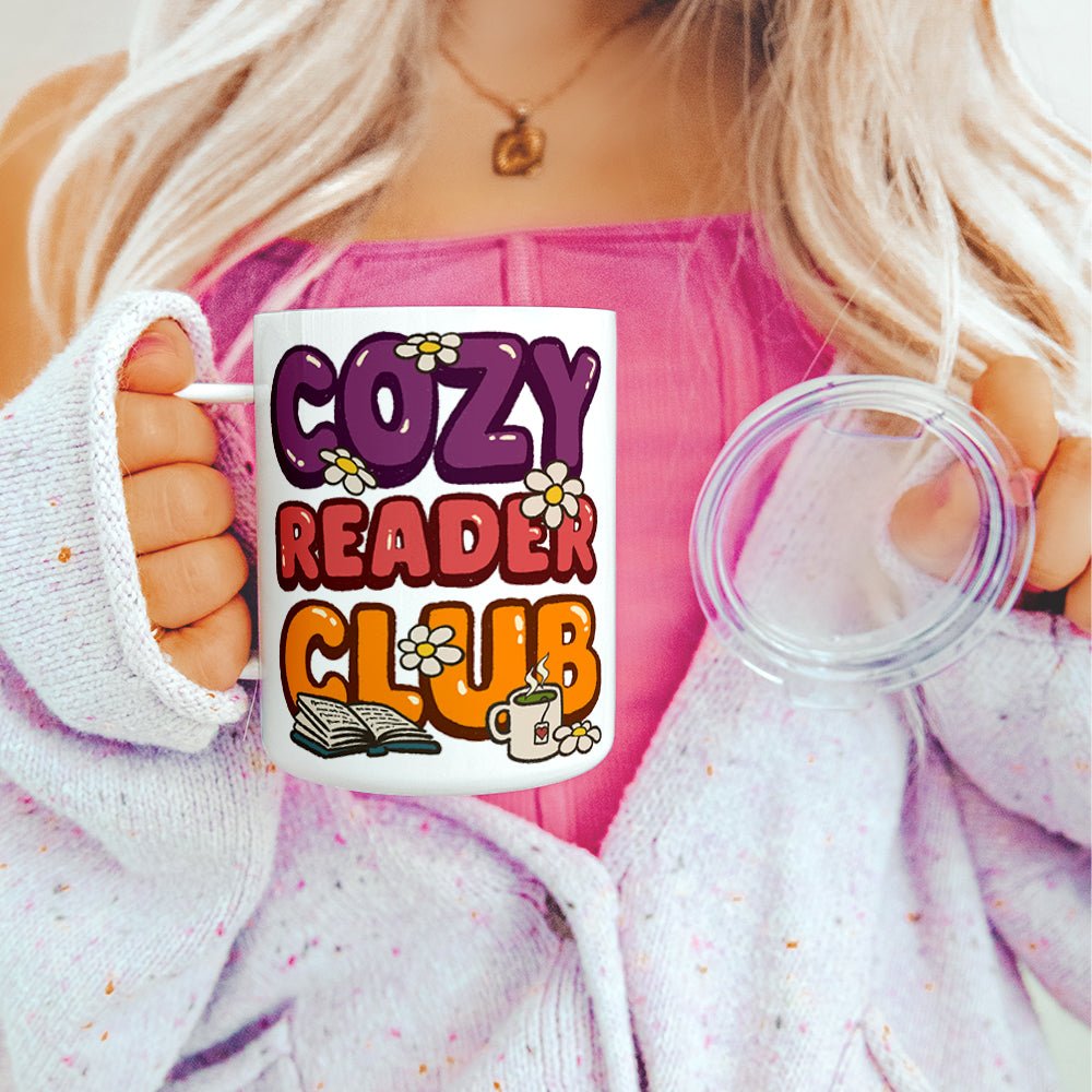 Cozy Reader Club Insulated Travel Mug - Loftipop
