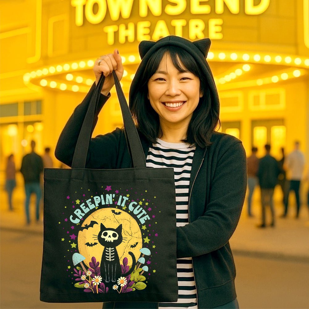 Creepin' It Cute Tote Bag - Loftipop