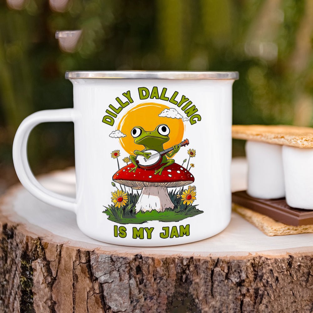 Dilly Dallying is My Jam Camp Mug - Loftipop