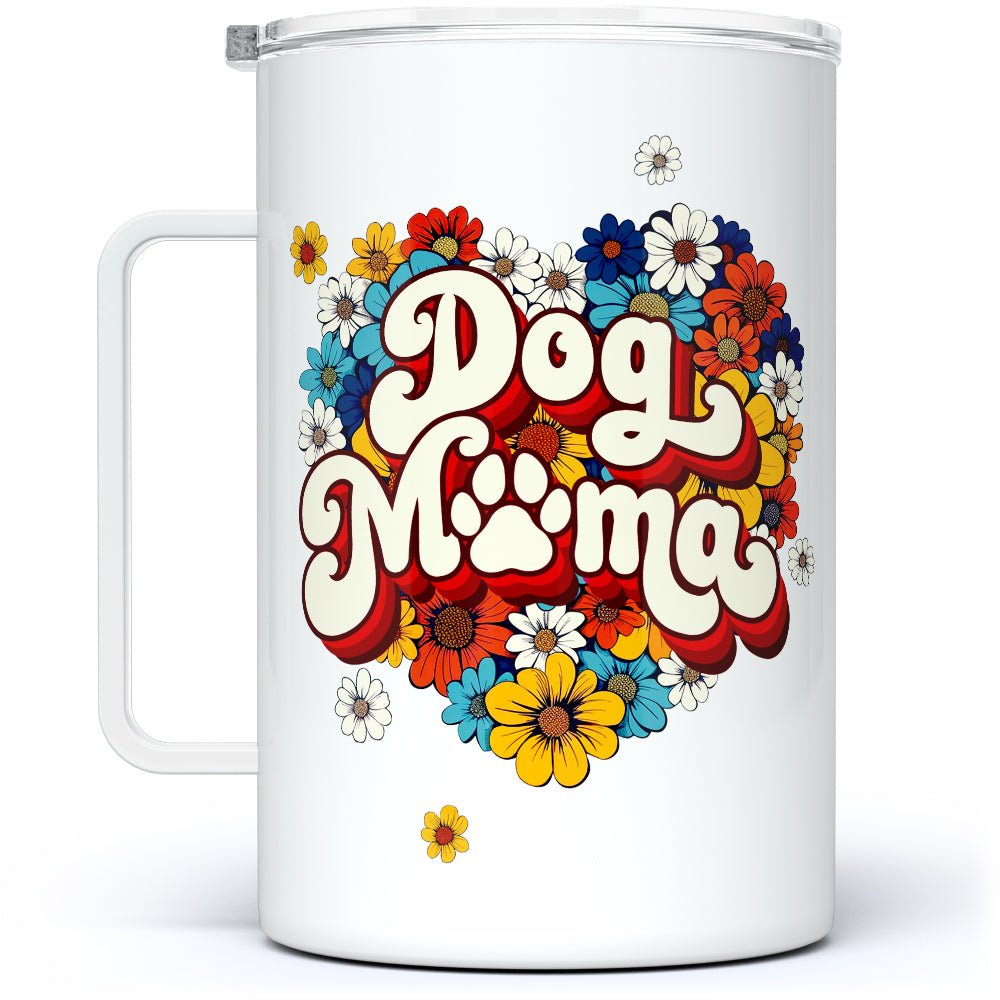 Dog Mama Insulated Travel Mug - Loftipop