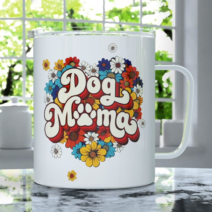 Dog Mama Insulated Travel Mug - Loftipop