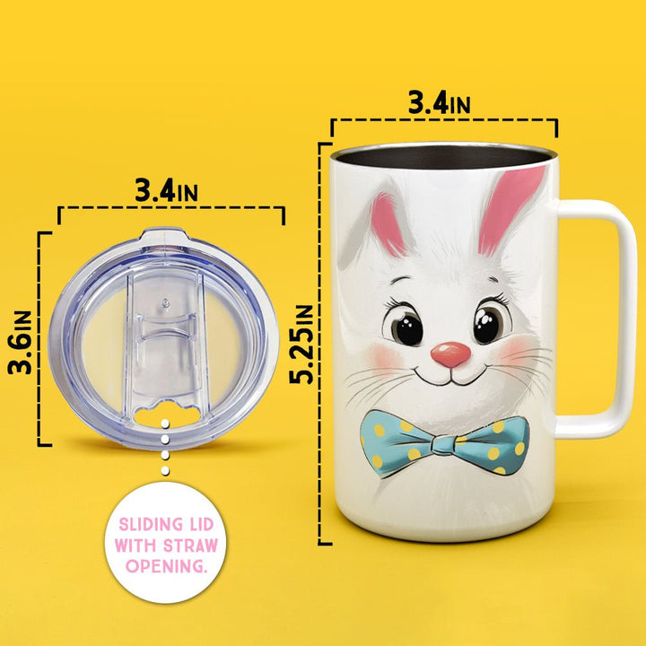 Easter Bunny Insulated Travel Mug - Loftipop