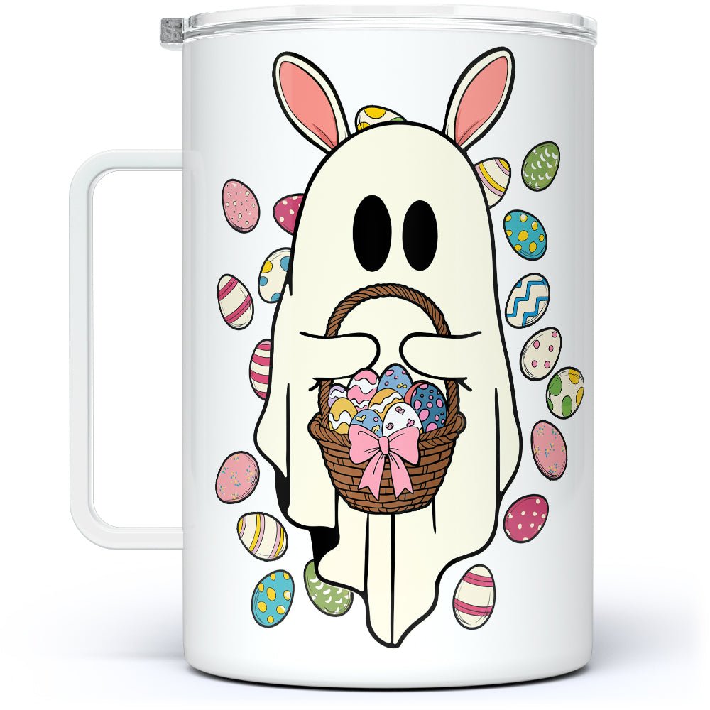 Easter Ghost Insulated Travel Mug - Loftipop