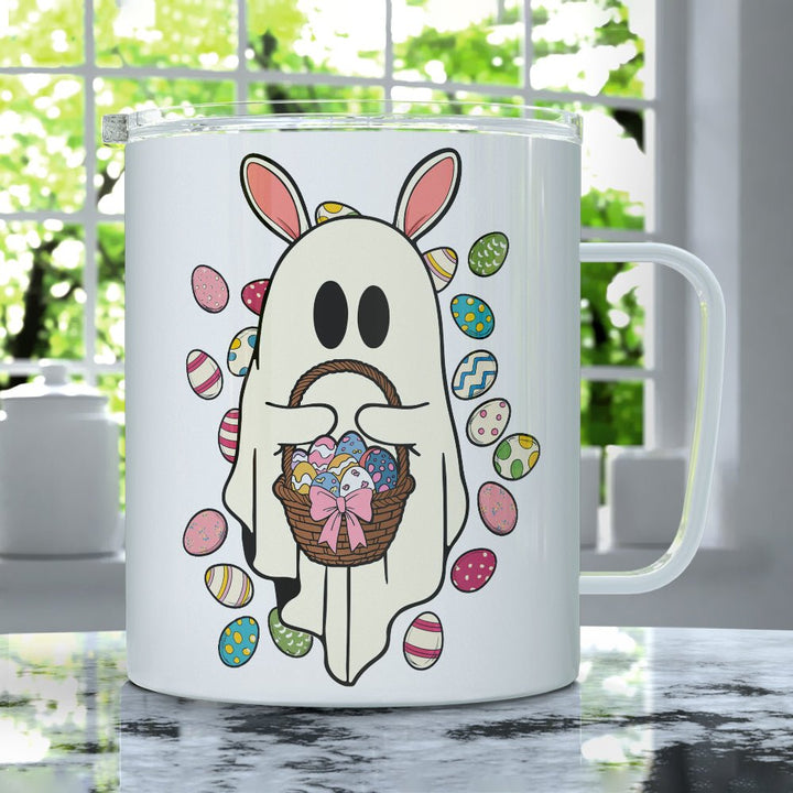 Easter Ghost Insulated Travel Mug - Loftipop