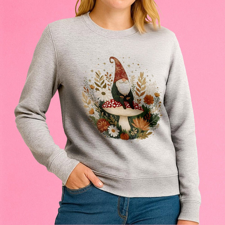 Fall Gnome Crewneck Sweatshirt - Loftipop
