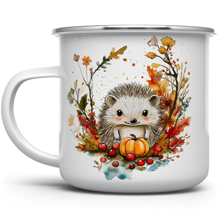 Fall Hedgehog Camp Mug - Loftipop