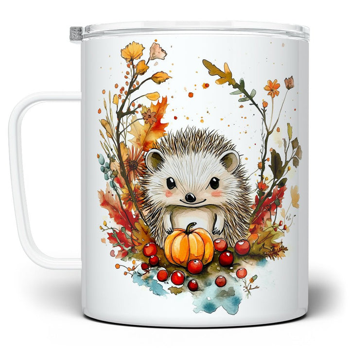 Fall Hedgehog Insulated Travel Mug - Loftipop