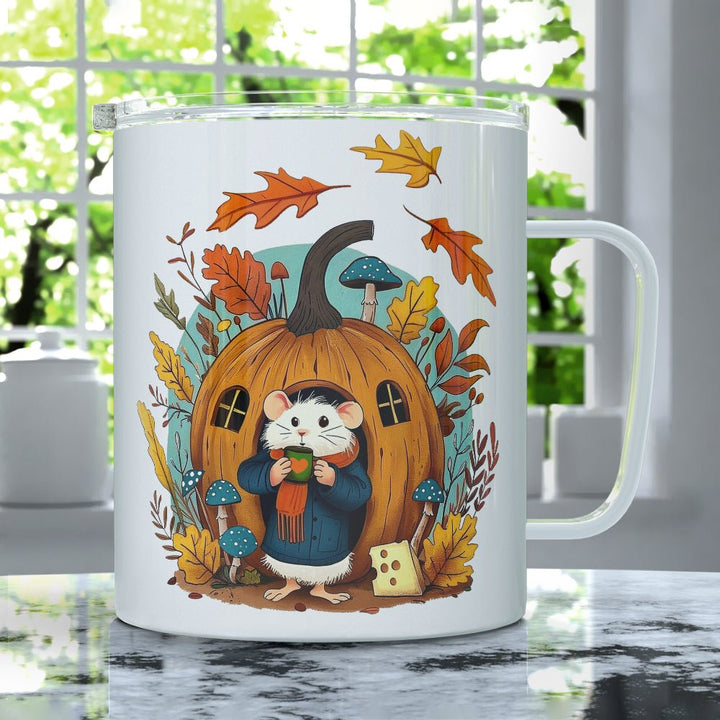 Fall Mouse Insulated Travel Mug - Loftipop
