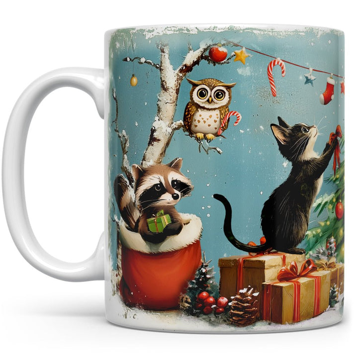 Festive Animals Holiday Mug - Loftipop