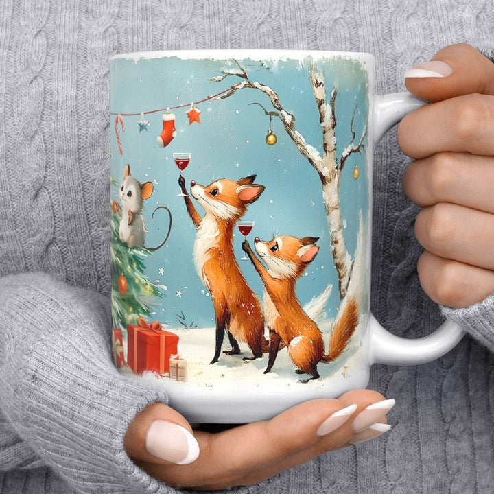 Festive Animals Holiday Mug - Loftipop