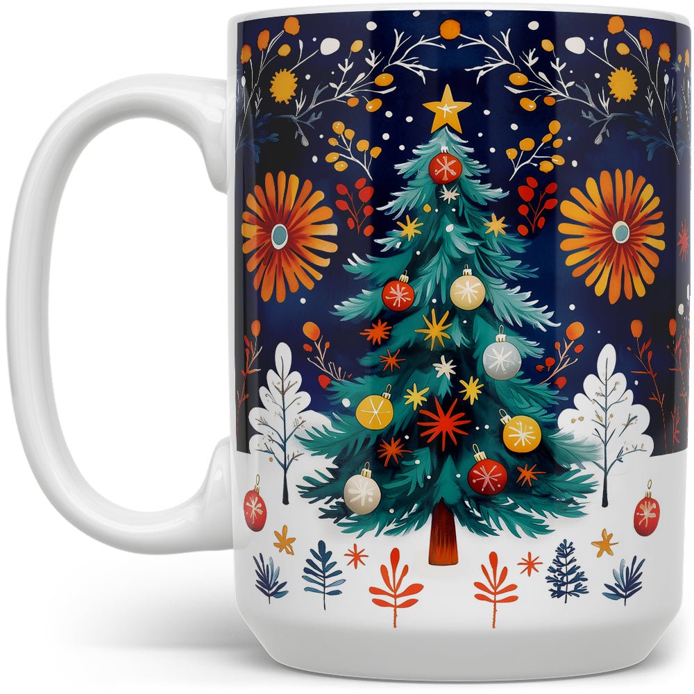 Festive Christmas Tree Mug - Loftipop