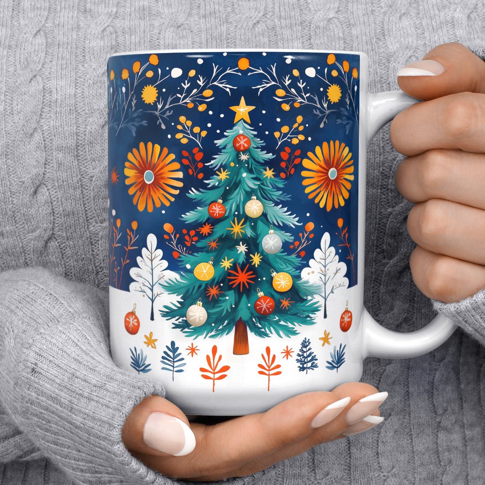 Festive Christmas Tree Mug - Loftipop