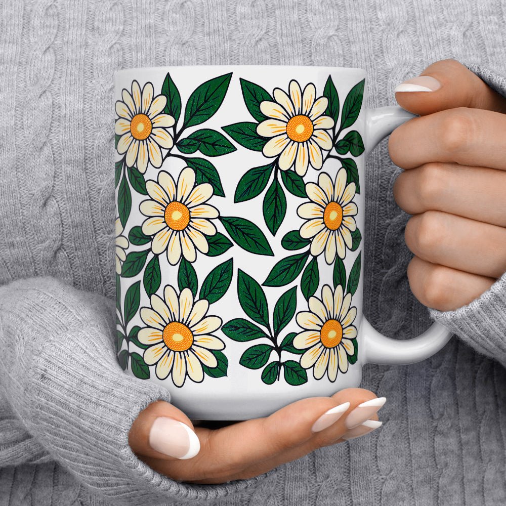 Floral Daisy Mug - Loftipop