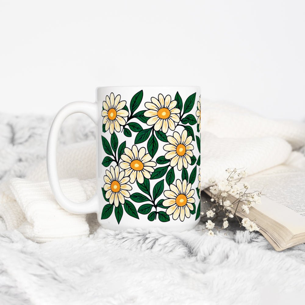 Floral Daisy Mug - Loftipop