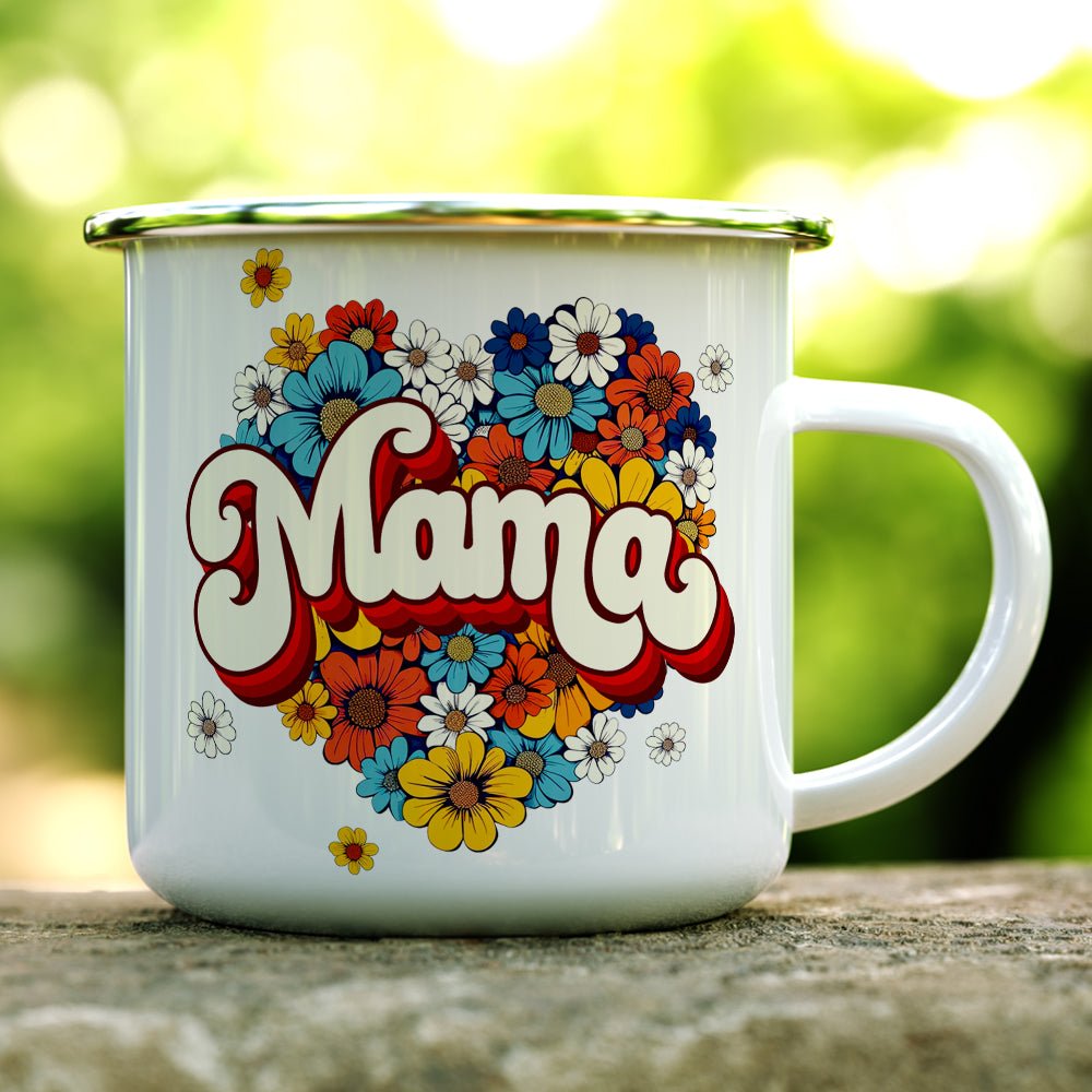 Floral Mama Camp Mug - Loftipop