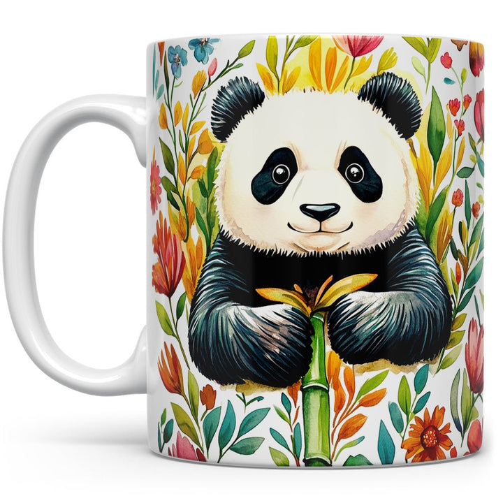 Floral Panda Mug - Loftipop