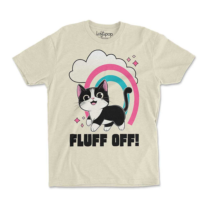 Fluff Off Crewneck Tshirt - Loftipop