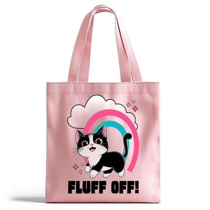 Fluff Off Tote Bag - Loftipop