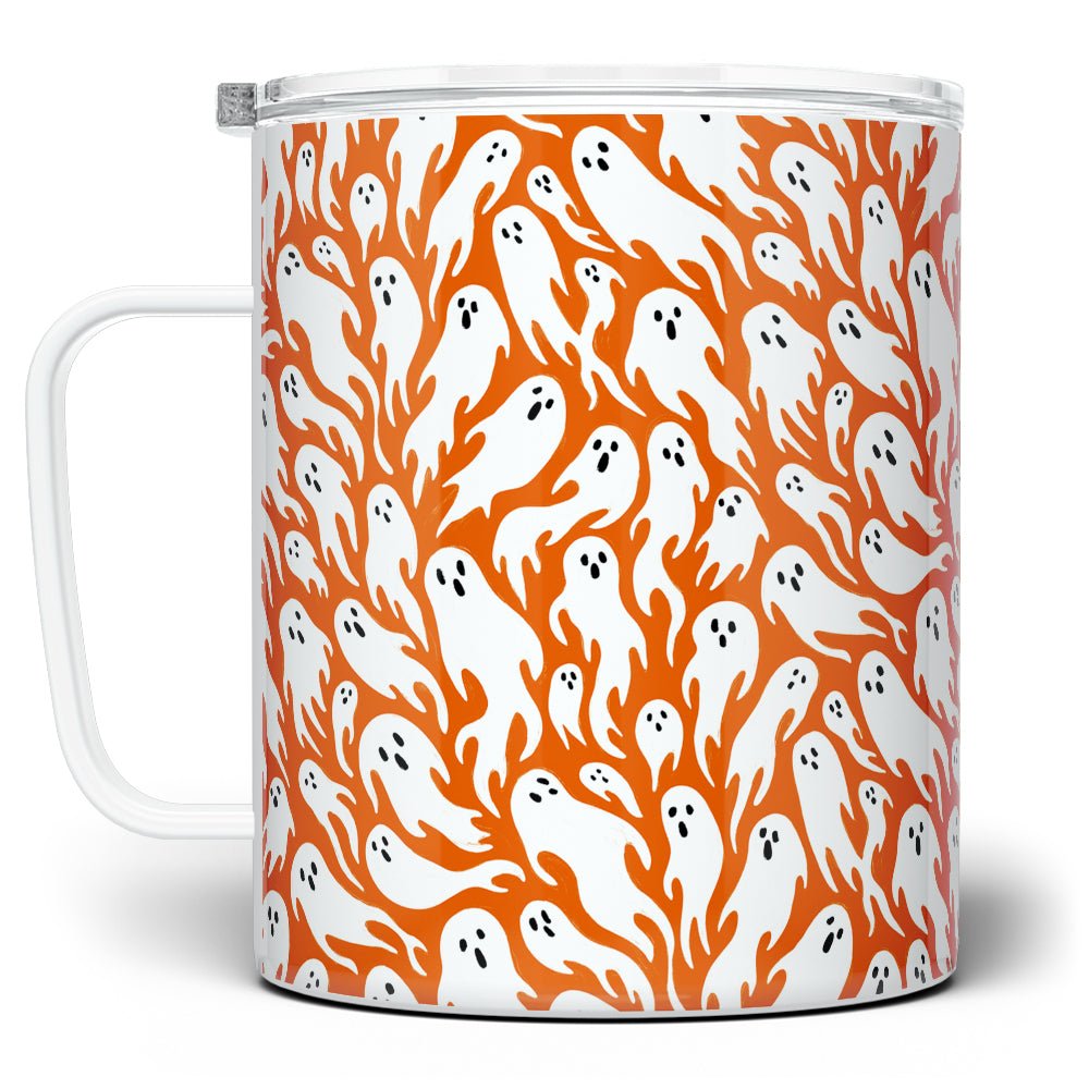 Ghost Pattern Insulated Travel Mug - Loftipop