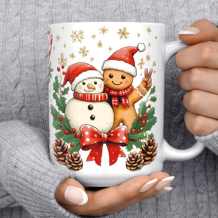 Gingerbread Snowman Mug - Loftipop