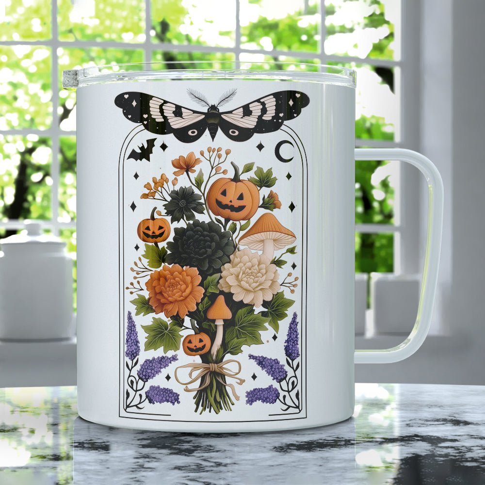 Halloween Bouquet Insulated Travel Mug - Loftipop