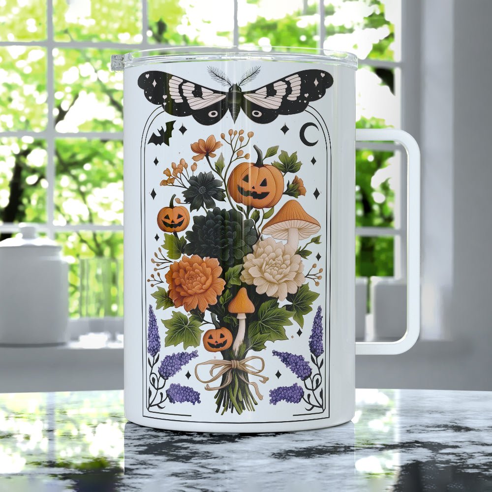 Halloween Bouquet Insulated Travel Mug - Loftipop