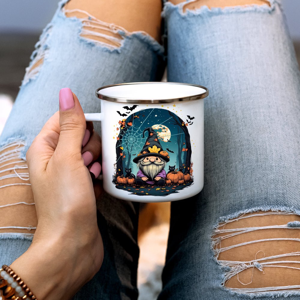 Halloween Gnome Camp Mug - Loftipop