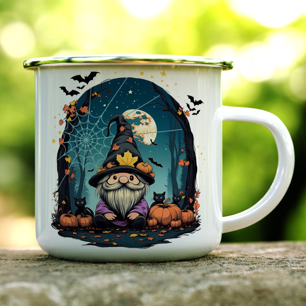 Halloween Gnome Camp Mug - Loftipop