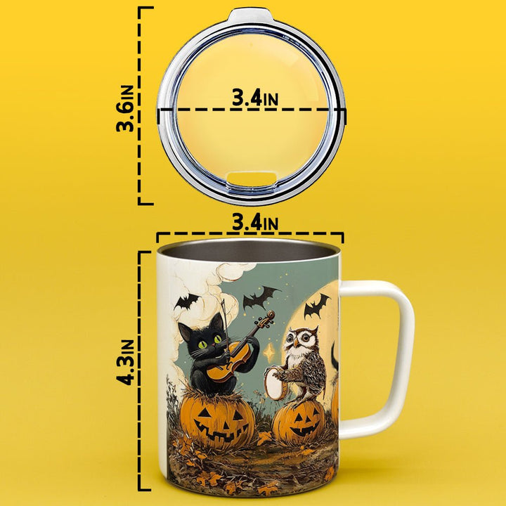 Halloween Hoedown Insulated Travel Mug - Loftipop