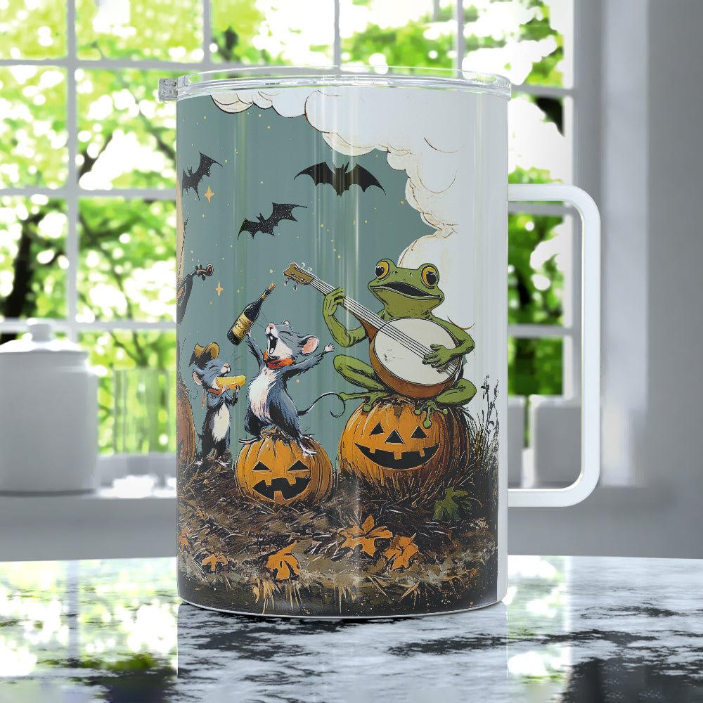 Halloween Hoedown Insulated Travel Mug - Loftipop