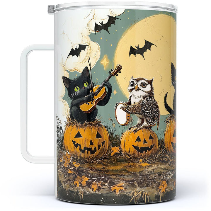 Halloween Hoedown Insulated Travel Mug - Loftipop